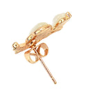 2 Pairs Alloy Stud Earrings for Women Elegant Lovely Butterfly Shape Girls