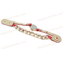 Bracelet Watch Leather Band Thick Chain Bracelet Decoration Alloy Metal Chain