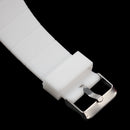 Sports-Watch Silicone-Band Digital Unisex Wrist Woman's LED Fashion White