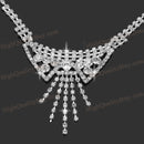 Wedding Bracelet Jewelry-Sets Necklace Rings Earrings Chain Bracelet Jewelry