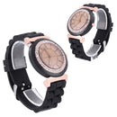 Wristwatch Silicone Strap Watches Waterproof Sports Quartz Wristwatches