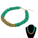 Statement Necklace Pendants Collares Boho Beads Multi-Layer Femme Women Fashion