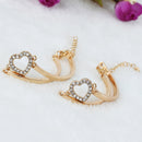 2pcs Bangles Heart Shape Metal Round Bracelet Adjustable Metal Jewelry Women