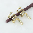 Men Women Stainless Steel Clip On Earrings Non-Piercing Clamp Clip Punk Earrings