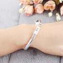 2pcs Fashion Women Jewelry Natural Dolphin Chain Alloy Bracelets Gift