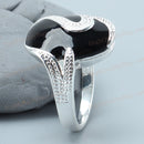 Fashion Men Women Titanium Steel Smooth Wedding Band Rings Couple Ring Jewelry