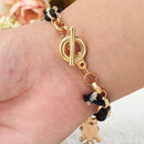 Special Design Charm Bracelet Hot Star Flower Playing Card Diamante Tower