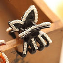 2 pcs Black Colour Butterfly Simple Design Hair Claw For Ladies Best Gifts