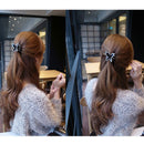 2 pcs Black Colour Butterfly Simple Design Hair Claw For Ladies Best Gifts