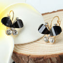 2 pairs Women Butterfly Drop Earrings Alloy Jewelry Accessories Best Wear