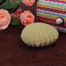 One Color Apricot Yellow Earrings Gift Box Shell Jewelry Case Storage Best Gifts
