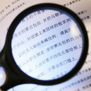 Handheld Magnifying Glass Reading Magnifier Jewelry  With 3 LED Lights