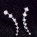 Good Quality Seven Diamonds Starry Zircon Ear Studs New Beidou Qixing Earrings