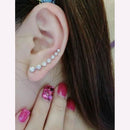 Good Quality Seven Diamonds Starry Zircon Ear Studs New Beidou Qixing Earrings