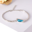 Rhinestone Crystal Necklace Earrings Bracelet Wedding Bridal Jewelry Set