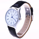 Women's Fashion Gem PU Leather Quartz Watch Ladies Bracelet Wrist Gifts