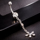 Navel Nail Belly Button Rings Barbell Piercing Body Jewelry Surgical Steel