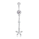 Navel Nail Belly Button Rings Barbell Piercing Body Jewelry Surgical Steel