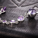 Steel Navel Nail Rings Crystal Belly Button Ring Bar Piercing Jewelry 1 piece