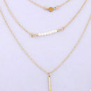 Fashion Charm Jewelry Multi-layer Chain Choker Statement Bib Pendant Necklace