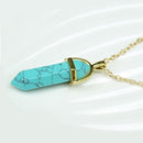 Fashion Women Double Layer Crystal Pendant Choker Collar Chain Necklace Jewelry