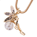 1 PC New Crystal Fairy Angel Wing Pendant Long Chain Necklace Durable