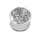 1 PC Stainless Steel Jewelry Piercing Button Round Earring Women Piercing