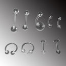 6pcs Piercing Suits Retainer For Nose Ear Lip Jewelry Best Useful Gifts