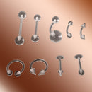 6pcs Piercing Suits Retainer For Nose Ear Lip Jewelry Best Useful Gifts