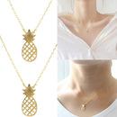 Women Sweet Fashion Manual Plating Pineapple Pendant Chain Finished Best 1x
