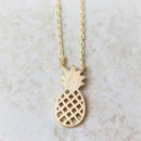Women Sweet Fashion Manual Plating Pineapple Pendant Chain Finished Best 1x