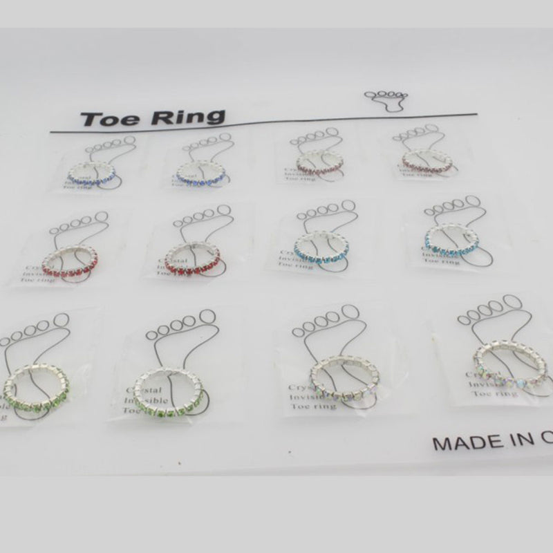 1 Set Foot Claw Chain Rhinestone Barefoot Girl Rhinestone Jewelry beautiful Toe