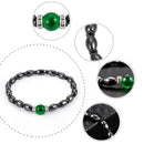 Beads Bracelet Bangle Gallstone Magnetic Personality Fashion Jewelry Black