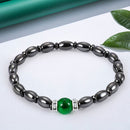 Beads Bracelet Bangle Gallstone Magnetic Personality Fashion Jewelry Black