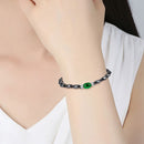 Beads Bracelet Bangle Gallstone Magnetic Personality Fashion Jewelry Black