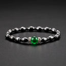 Magnet Beads Bracelet Bangle Gift Men's Jewelry Gallstone Black