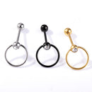 1 Set Piercing Jewelry Rings Tongue Stud Eyebrow Nose Hoop Bars Best Gifts