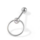 1 Set Piercing Jewelry Rings Tongue Stud Eyebrow Nose Hoop Bars Best Gifts