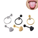1 Set Piercing Jewelry Rings Tongue Stud Eyebrow Nose Hoop Bars Best Gifts