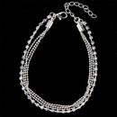 2 pcs Sexy Women's Birthday Simple Anklet Chain Multi-layer Jewelry Fashion New