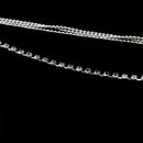 2 pcs Sexy Women's Birthday Simple Anklet Chain Multi-layer Jewelry Fashion New
