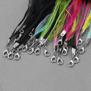 30 pcs Colors Necklace Cord with Lobster Clasp DIY Making High Quality