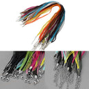 30 pcs Colors Necklace Cord with Lobster Clasp DIY Making High Quality