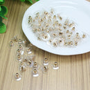 500 * Earring Backs Stoppers Disc Plug Ear Plug Stud Ear Post Nuts DIY Temperame