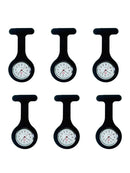 Silicone Pocket Nurse Quartz Watch Fob watch Clip-on Fob Tunic Medical Brooch