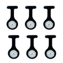 Silicone Pocket Nurse Quartz Watch Fob watch Clip-on Fob Tunic Medical Brooch