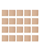 20pcs Rectangle Cardboard Jewelry Set Gift Boxes for Ring Necklace 5x5x3cm