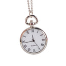 2pcs Alloy Mechanical Pocket Watch Chain Hand Winding Roman Numerals
