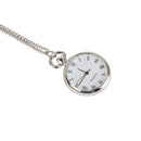 2pcs Alloy Mechanical Pocket Watch Chain Hand Winding Roman Numerals