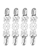4 x Fashion Duck-mouth Clip Cardigan Sweater Clips Ladies Use  Nice
